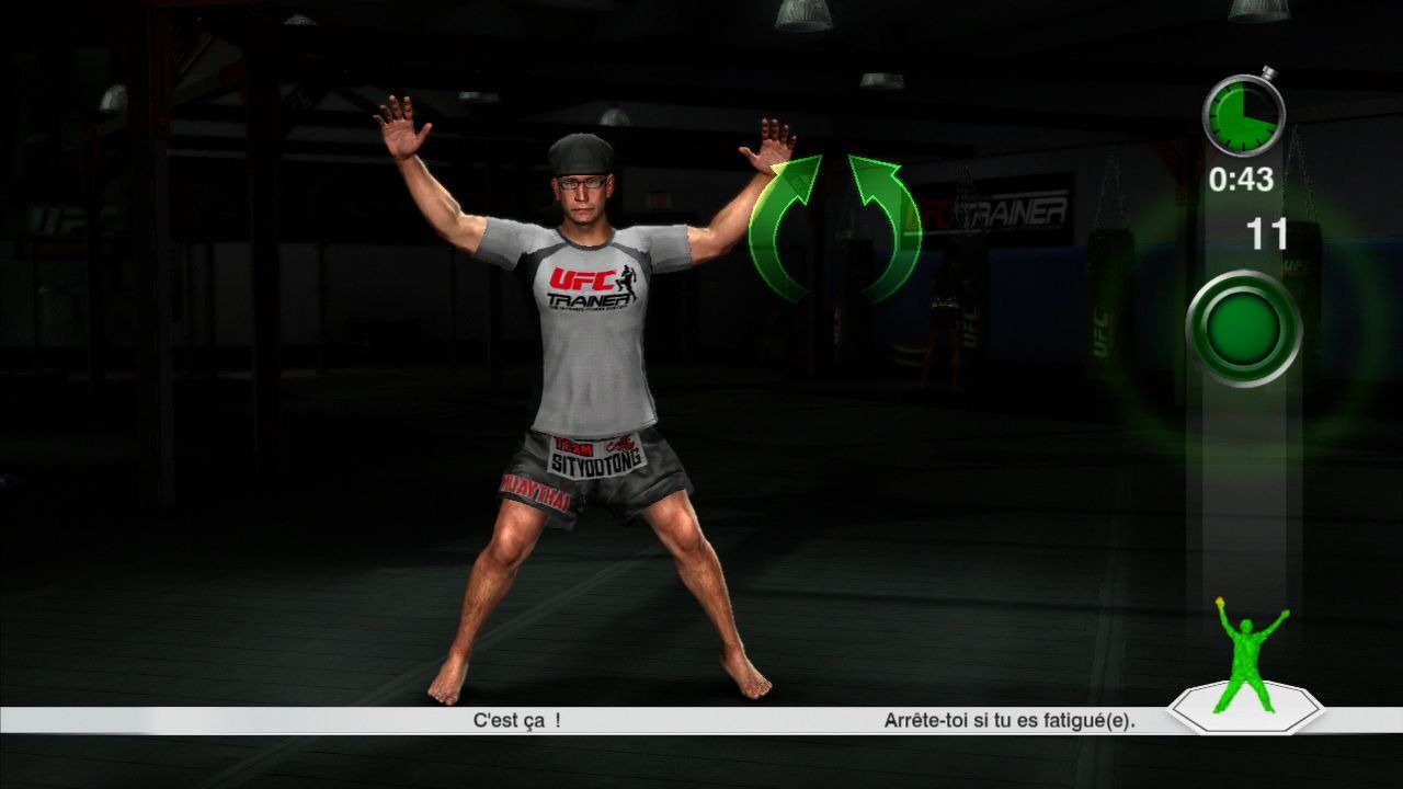 《UFC私人教练：终极健身》全区ISO版XBOX360版 游戏截图 1
